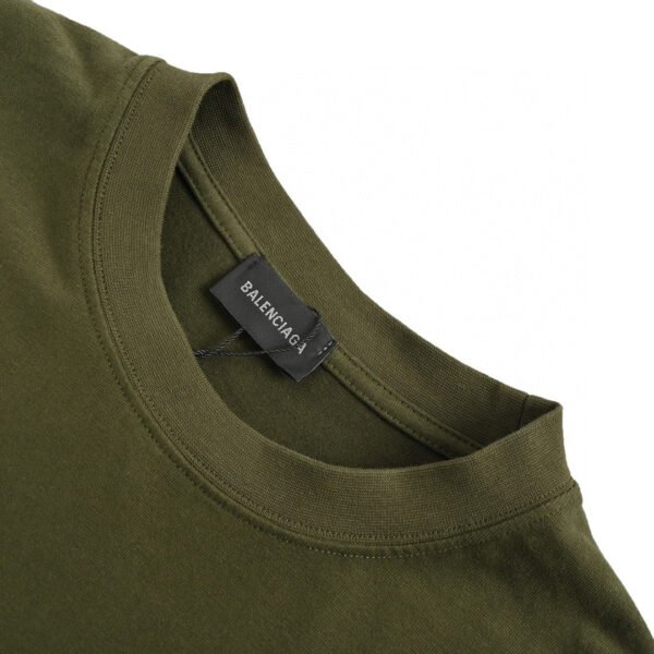 balenciaga-design-team-t-shirt-olive-green-769362 Balenciaga Design Team T-Shirt (Olive Green)