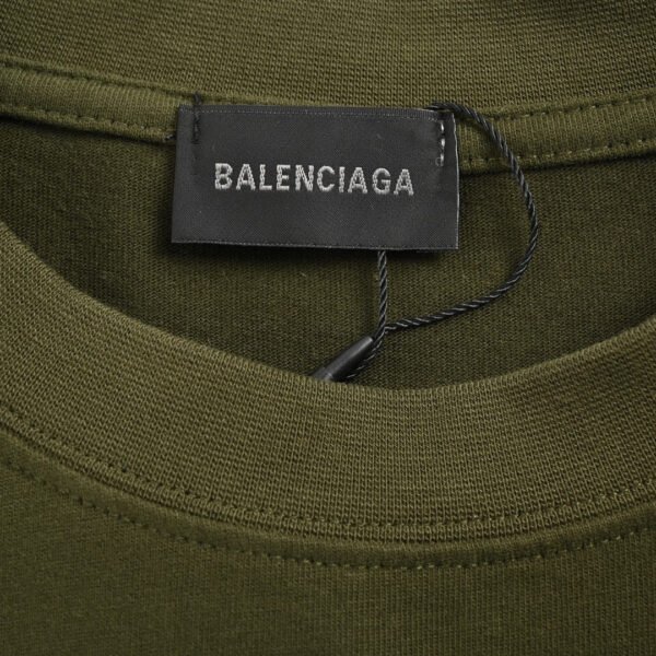 balenciaga-design-team-t-shirt-olive-green-783859 Balenciaga Design Team T-Shirt (Olive Green)