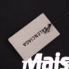 BALENCIAGA DESIGNER NAMES T-SHIRT BLACK
