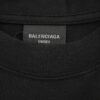 Balenciaga Distorted Logo T-Shirt (Black)