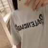balenciaga-distressed-logo-t-shirt-in-white-167055 Balenciaga Distressed Logo T-Shirt in White