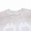 BALENCIAGA DISTRESSED LOGO T-SHIRT WHITE GREY
