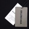 BALENCIAGA DOUBLE B LOGO T-SHIRT BLACK