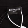 BALENCIAGA DOUBLE B LOGO T-SHIRT BLACK