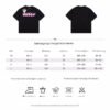 BALENCIAGA GRAFFITI LOGO T-SHIRT BLACK