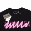 BALENCIAGA GRAFFITI LOGO T-SHIRT BLACK