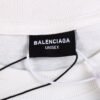 BALENCIAGA GRAFFITI LOGO T-SHIRT WHITE
