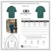 Balenciaga Green and Black Striped T-Shirt