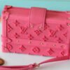 LV Petite Malle Tufted Fluo Pink For Women,  Shoulder And Crossbody Bags 7.9in/20cm LV M20745