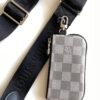 LV Trio Messenger Damier Graphite Plaster For Men, Bags, Shoulder And Crossbody Bags 9.8in/25cm LV
