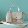 LV Madeleine BB Monogram Empreinte Creme Beige For Women,  Shoulder and Crossbody Bags 9.4in/24cm LV M46008