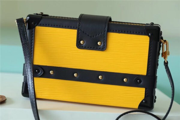 LV Petite Malle Epi Yellow For Women,  Shoulder And Crossbody Bags 7.9in/20cm LV?