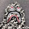 BAPE ABC CAMO SHARK FULL ZIP HOODIE GREY
