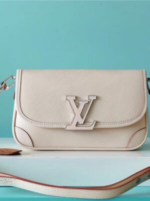 LV Buci Epi Quartz White For Women,  Shoulder And Crossbody Bags 24.5cm/9.6in LV M59457