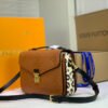 LV Pochette Metis Monogram Empreinte Caramel For Women,  Shoulder And Crossbody Bags 9.8in/25cm LV