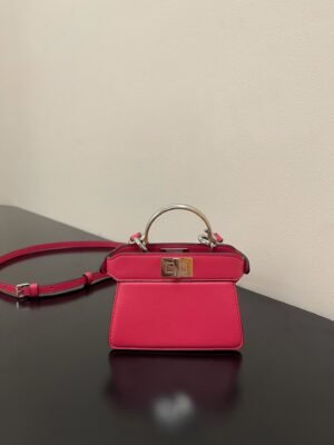 FI Peekaboo ISeeU Petite Pink Micro Bag For Woman 11cm/4.5in