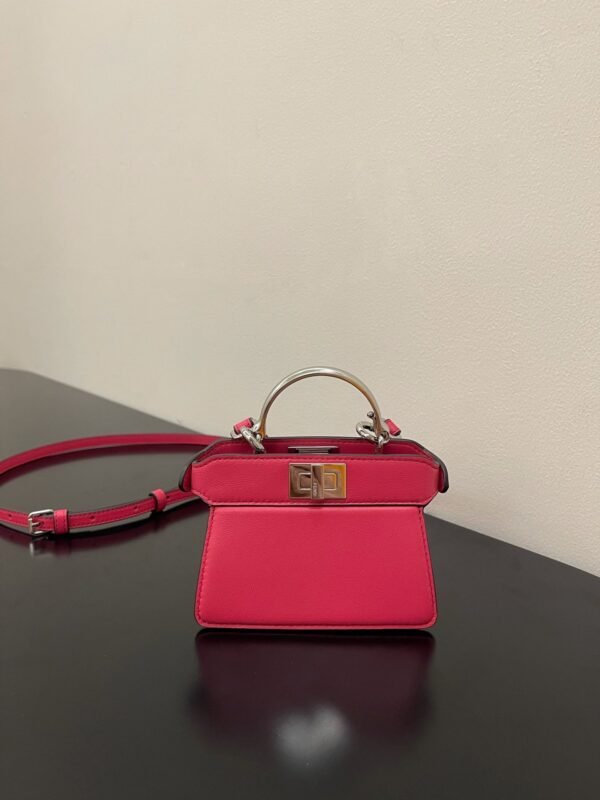 FI Peekaboo ISeeU Petite Pink Micro Bag For Woman 11cm/4.5in