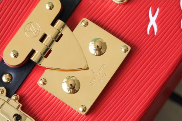 LV Petite Malle Epi Black/Red For Women,  Shoulder And Crossbody Bags 7.9in/20cm LV?