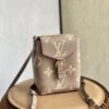 LV Tiny Backpack Monogram Empreinte Tourterelle Beige For Women, WoBags 19cm LV M80738