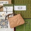 gg Marmont Mini Top Handle Bag Beige For Women, Women’s Bags 8.3in/21cm gg