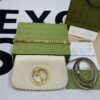 gg Blondie Shoulder Bag White For Women, Women’s Bags 11in/28cm gg 699268 UXX0G 9022