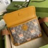 gg Ophidia Belt Bag Beige And Orange gg Supreme Canvas For Women? 8.7in/22cm gg ??