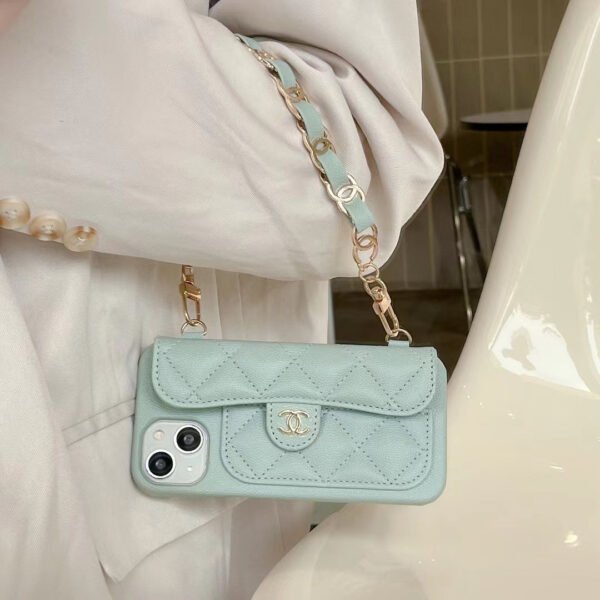 CN Pastel iPhone Cases Bag With Strap