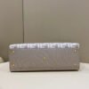 FI X-Tote White canvas FF bag For Woman 41cm/16in 8BH374AKKYF1HZ1
