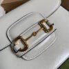 gg Horsebit 1955 Mini Bag White For Women, Women’s Bags 8in/21cm gg 658574 18YSG 9068