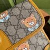 gg Ophidia Belt Bag Beige And Orange gg Supreme Canvas For Women? 8.7in/22cm gg ??