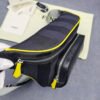 FI Little Monster Belt Bag Black/Yellow/Gray For Men, Men’s Bags 7.9in/20cm FF