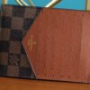 LV ID Card Holder Damier Graphite Canvas Brown For Men, Wallet 13cm LV N60378