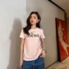 Loewe T-Shirt with Logo and Graphic Design