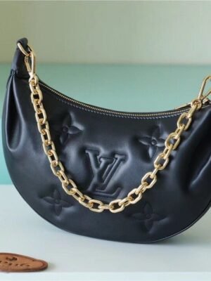 LV Over The Moon Bag Handbags For Women In Black 10.8in/28cm LV M59799