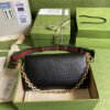 gg Horsebit 1955 Small Bag Black For Women 10.2in/26cm 677286 18YSX 1060