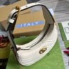 gg Marmont Half Moon Shaped Mini Bag White For Women, Women’s Bags 8.5in/22cm gg ?699514 DTDHT 9022