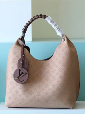 LV Carmel Hobo Bag Mahina Galet For Women, Women¡¯s Handbags, Shoulder Bags And Crossbody Bags 13.8in/35in LV