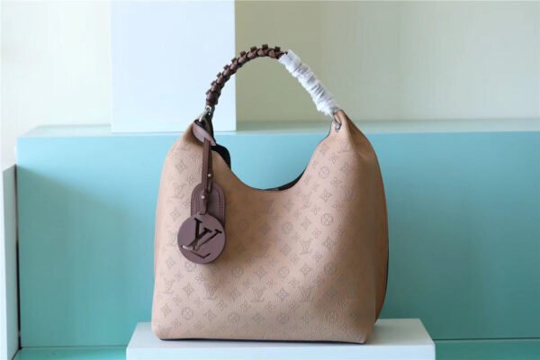 LV Carmel Hobo Bag Mahina Galet For Women, Women¡¯s Handbags, Shoulder Bags And Crossbody Bags 13.8in/35in LV