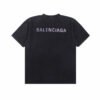 Balenciaga T-shirt with Washed Effect
