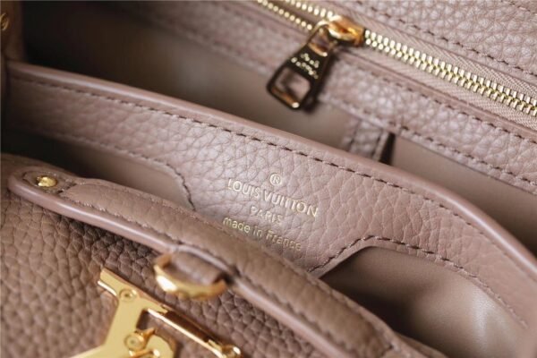 c5823c91 LV Capucines BB Taurillon Light Brown For Women, Shoulder And Crossbody Bags 26cm/10.6in LV