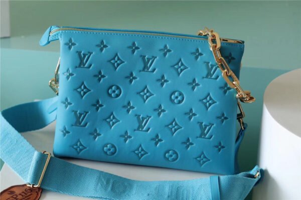 LV Coussin PM Monogram Blue For Women, Women¡¯s Bags, Shoulder And Crossbody Bags 10.2in/26cm LV?
