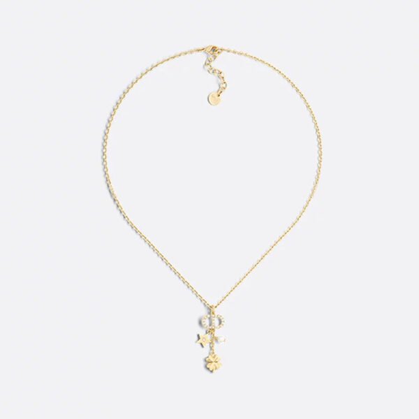 18K Petit CD Lucky Charms Necklace