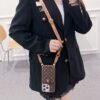 Lou Gold Cover Crossbody iPhone Case