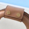 FI Medium FF Tote Shoulder Pink Bag For Woman 38cm/15in