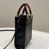 FI Sunshine Shopper Black Mini Bag For Woman 13cm/5in