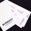Burberry T-shirt with Checkered Crest