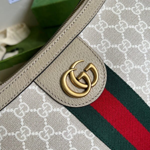 gg Ophidia gg Small Shoulder Bag Beige For Women, Women’s Bags 11.8in/30cm gg 598125 UULAT 9682