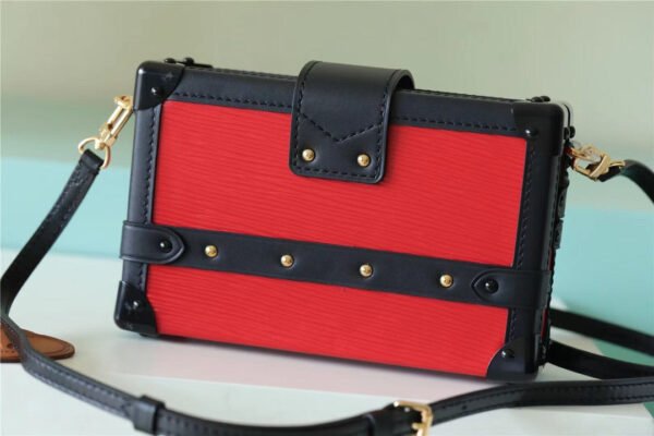 LV Petite Malle Epi Black/Red For Women,  Shoulder And Crossbody Bags 7.9in/20cm LV?