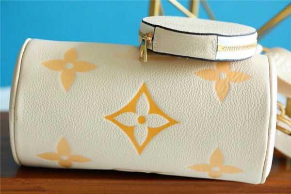 LV Papillon BB Monogram Empreinte Beige For Women, Women¡¯s Bags, Shoulder And Crossbody Bags 7.9in/20cm LV
