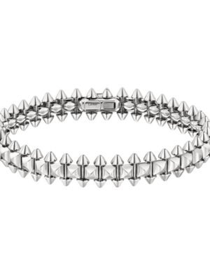 18K White Gold Clash De Bracelet